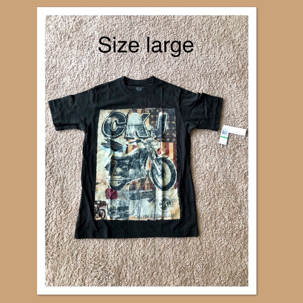 Calvin Klein boys short sleeves shirt